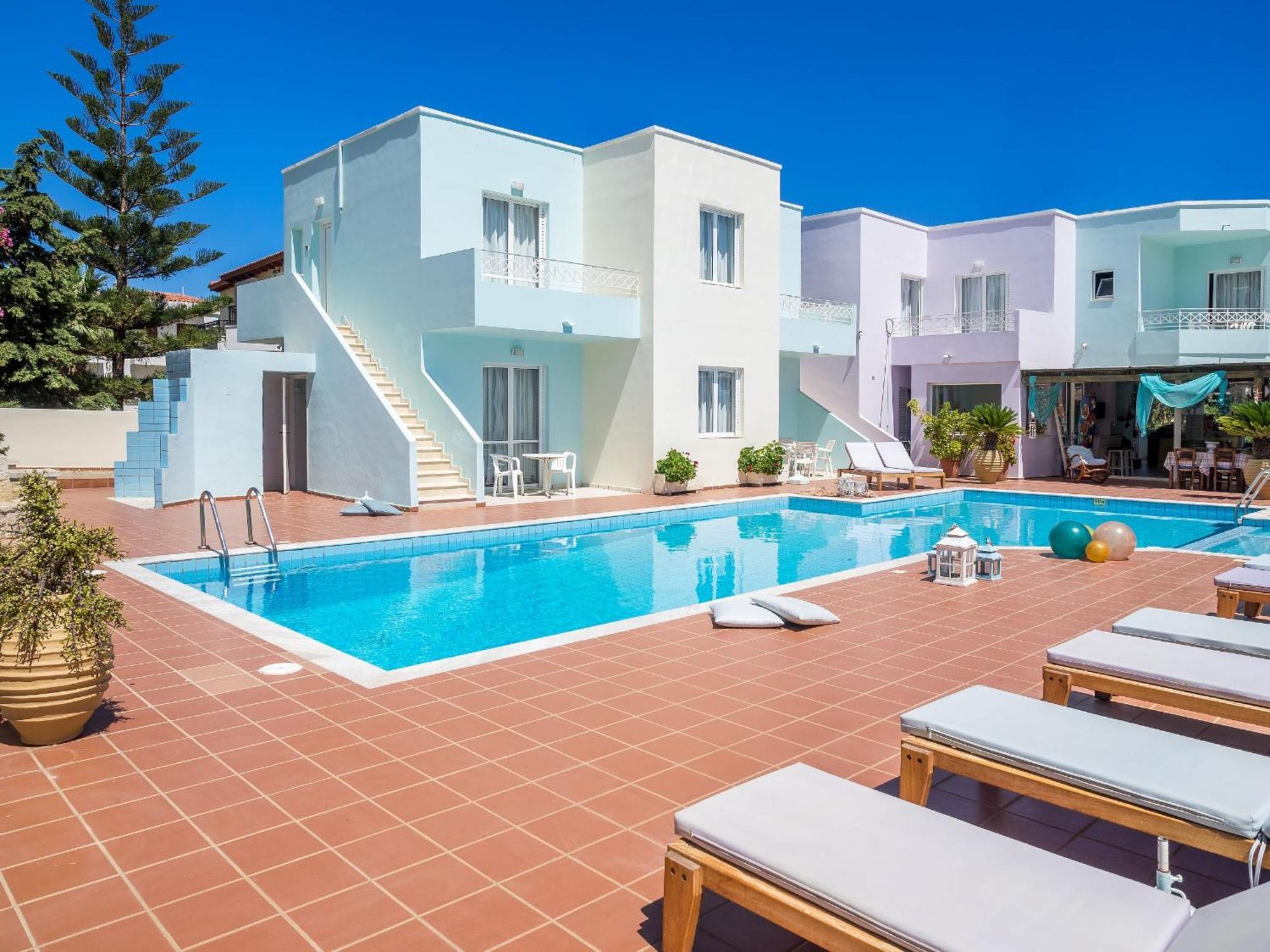 W Suites By Estia Stalida Bagian luar foto