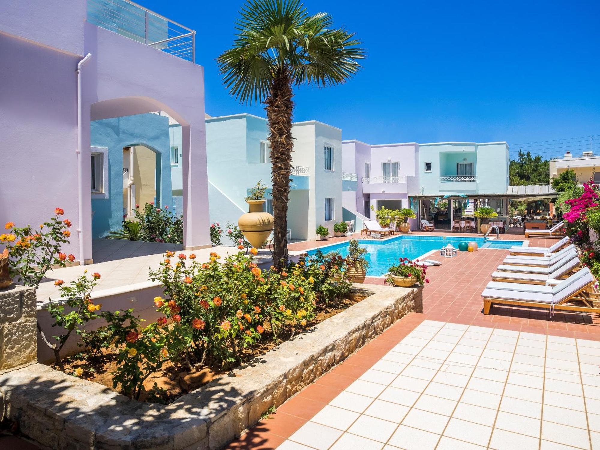 W Suites By Estia Stalida Bagian luar foto
